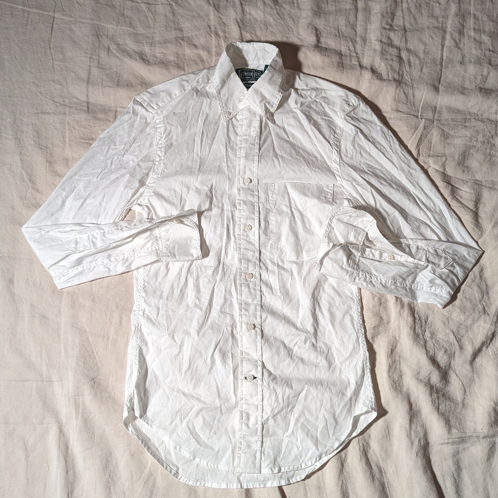 Gitman Vintage Men's Oxford White XS